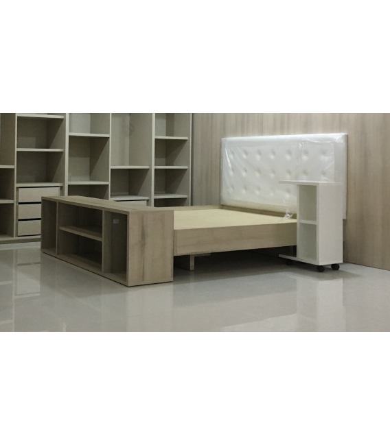 Base de Cama Matrimonial con Copete