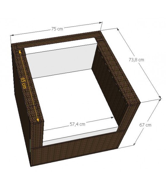 Juego de 4 puestos Exterior